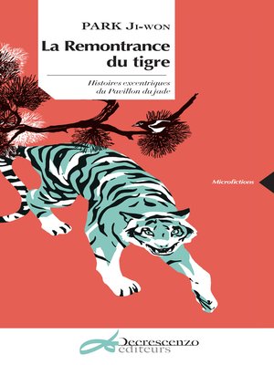 cover image of La remontrance du tigre